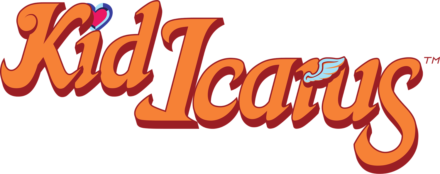 Kid Icarus logo for NES